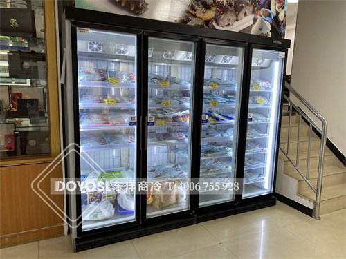 廣東省廣州市越秀區達道路商超冷柜-立式冷凍柜案例